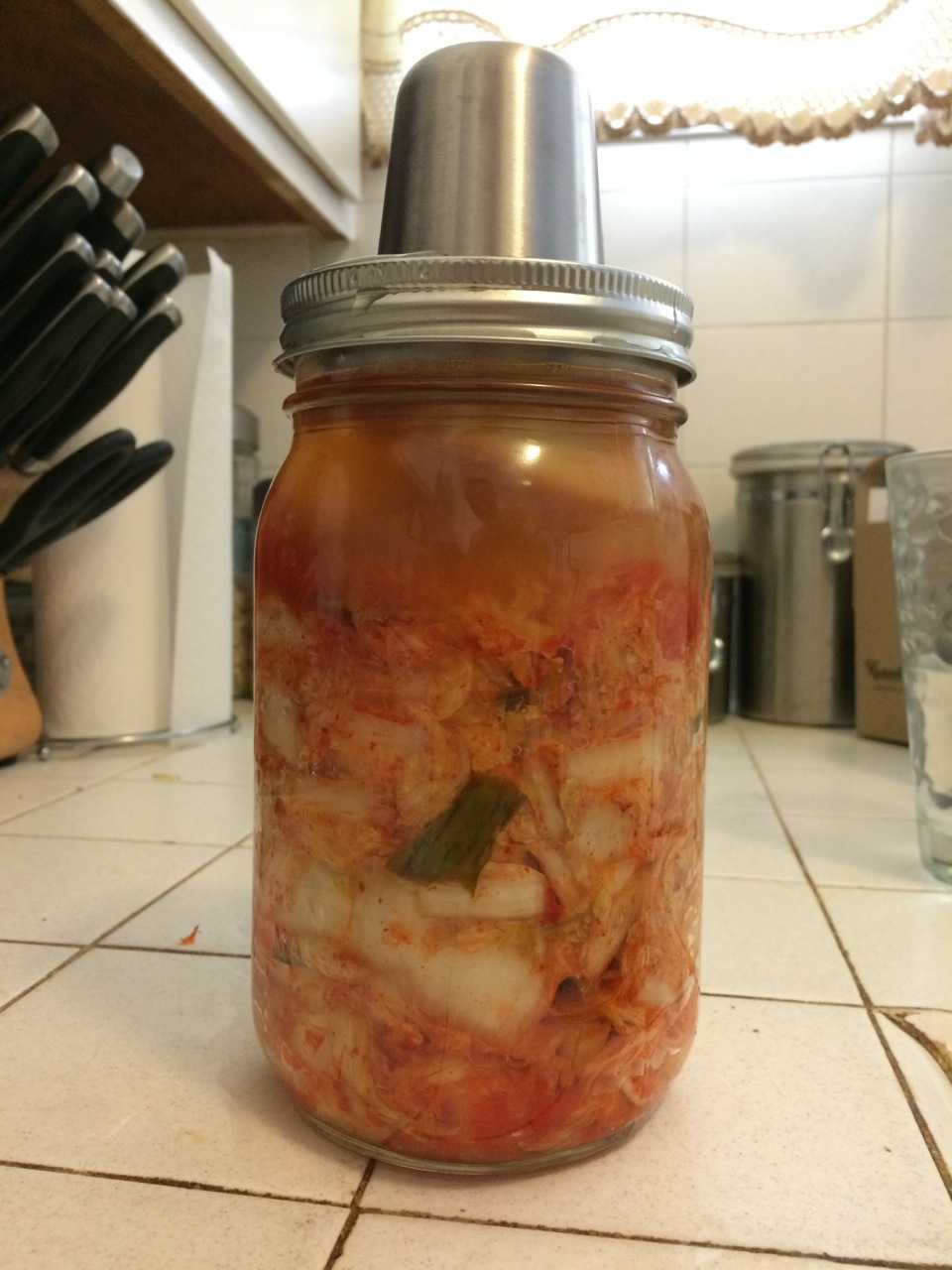 Krautsource kimchi after 6 days