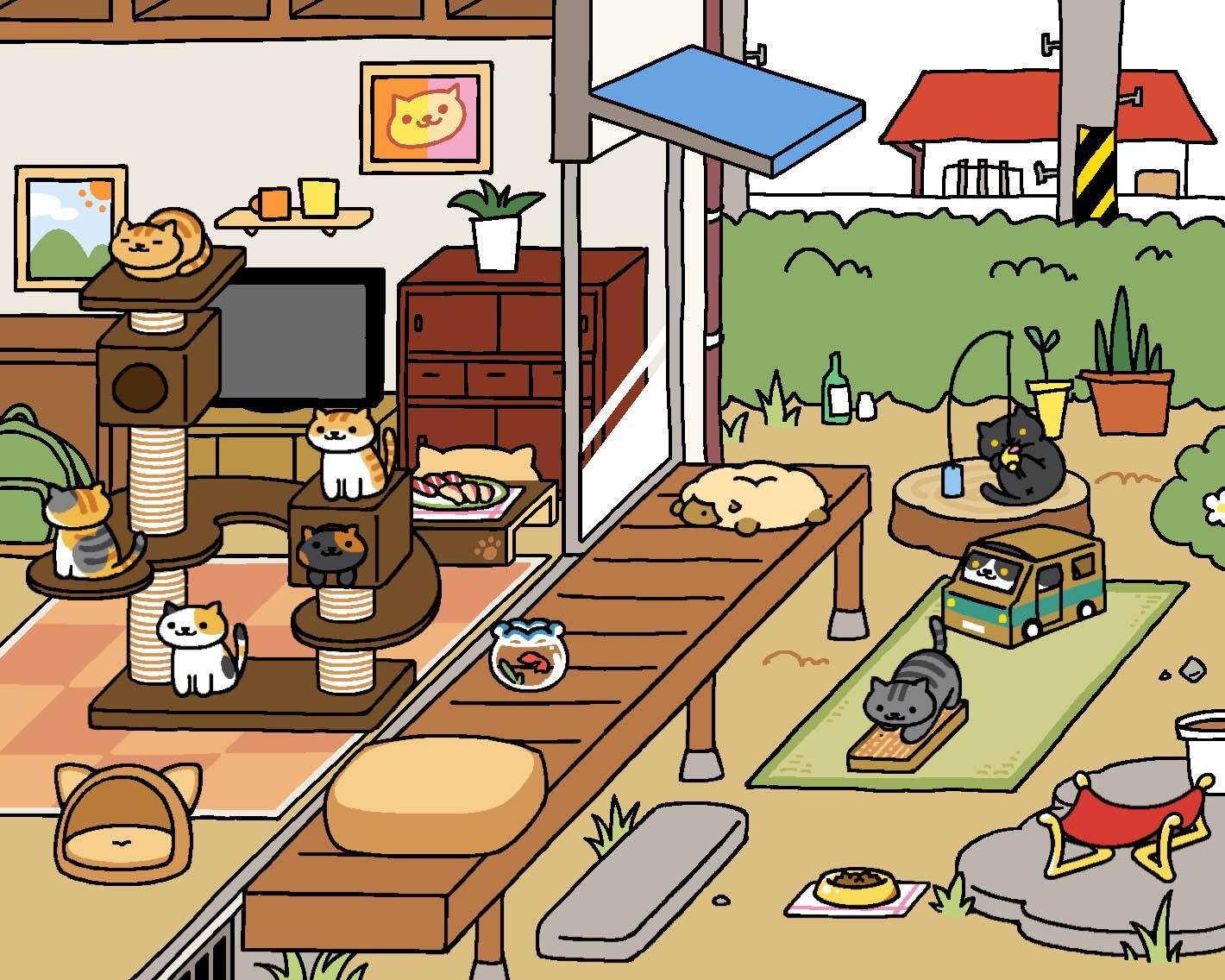 Japanese online cat game Neko Atsume sees million downloads